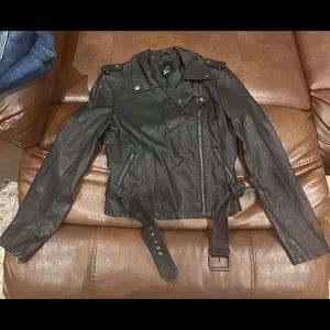 Woman’s leather jacket